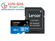 Lexar ®  Thẻ nhớ microSDHC ™ 32Gb ™ UHS-I 633x Hiệu suất cao